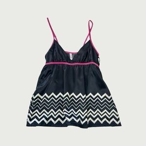 Missoni x Target Satin Babydoll Top